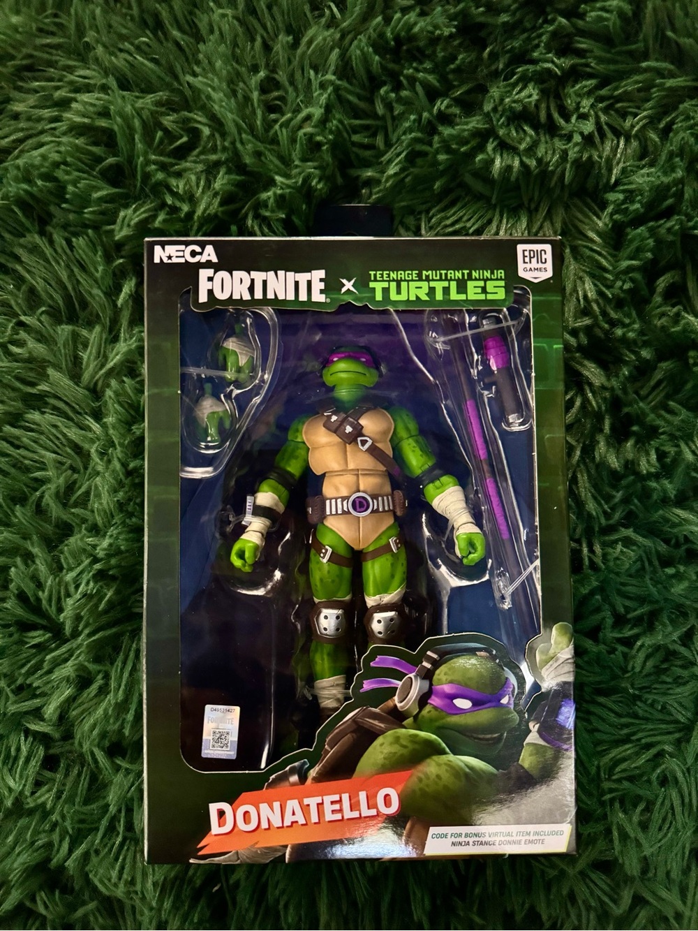 NECA Fornite x TMNT Donatello Action Figure 7” Scale